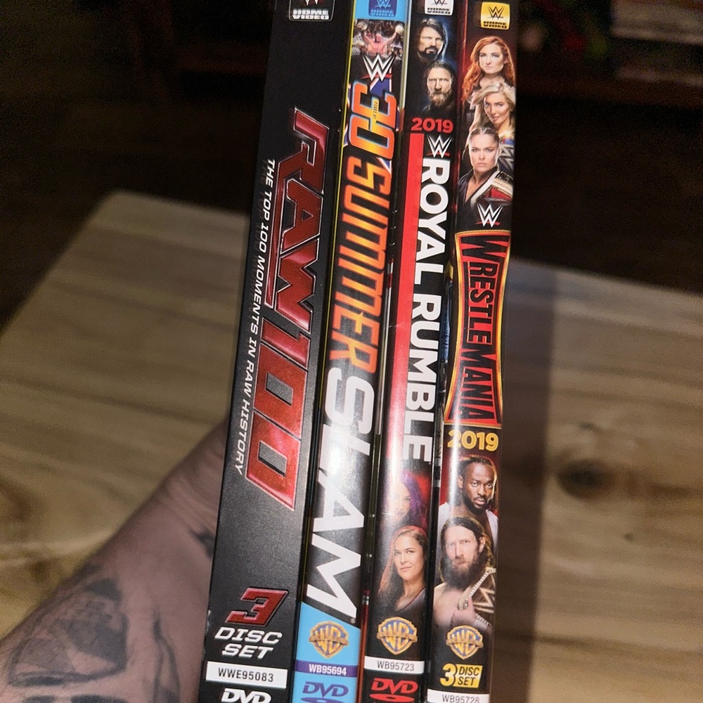 WWE DVD Bundle